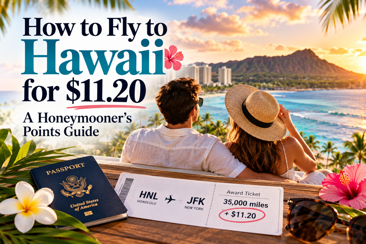 How to Fly to Hawaii for $11.20 (or the Caribbean for Almost Free): A Honeymooner’s Points Guide